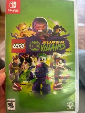 Nintendo LEGO DC Super-Villains Cover - Green, Purple